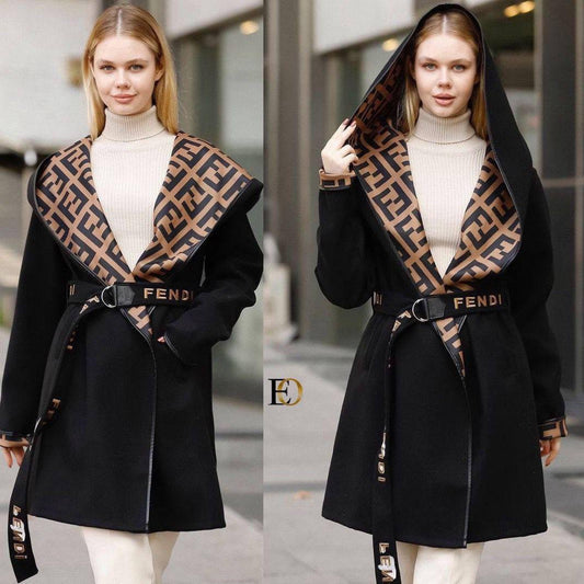 Manteau en tissu FND